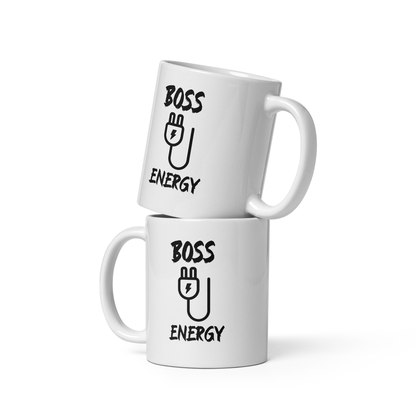 White Boss Energy Mug