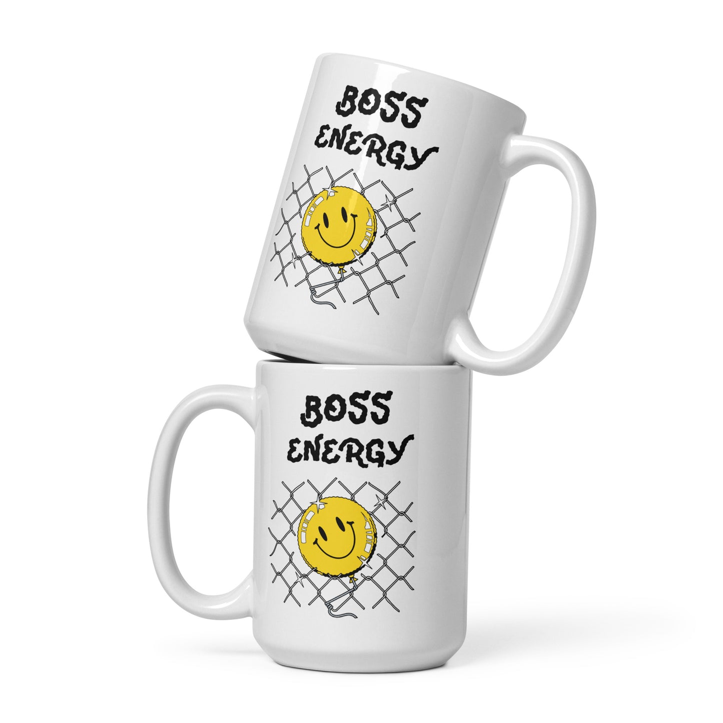 White Boss Energy Mug