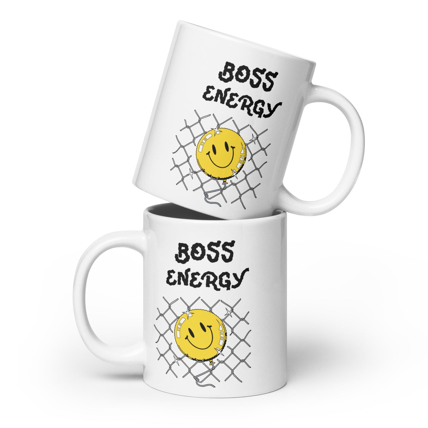 White Boss Energy Mug